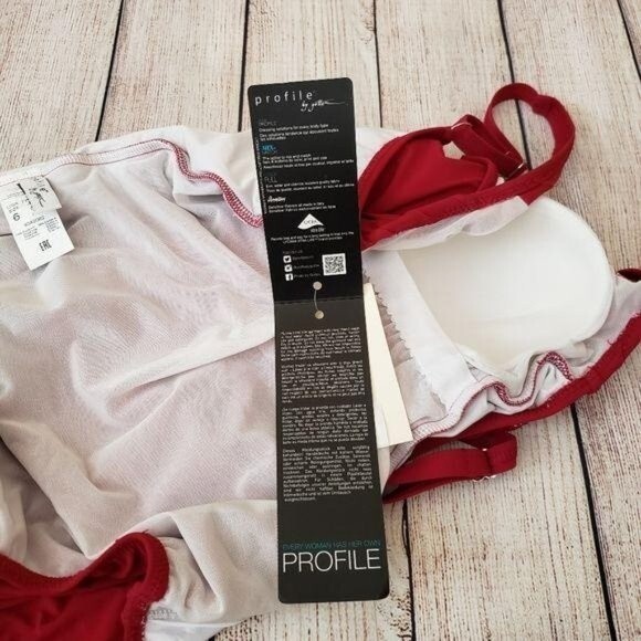 Profile by Gottex Grommet Lace Up Detail One-Piece Swimsuit - Picture 11 of 11